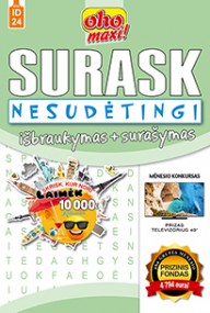 ID24 oho maxi! Surask nesudėtingi 2024 Sausis Nr. 1 virselis